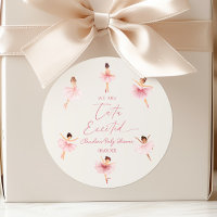 Wir sind Tutu aufgeregt Ballerina Ballet Baby Dusc