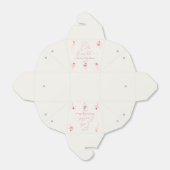 Wir sind Tutu aufgeregt Ballerina Pink Baby Dusche Geschenkschachtel (Ungefaltet)