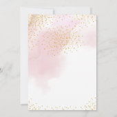 Wir sind Tutu aufgeregten Baby Dusche Einladung (Rückseite)