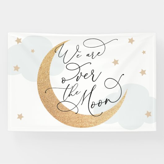 Wir sind über dem Mond Banner (Horizontal)