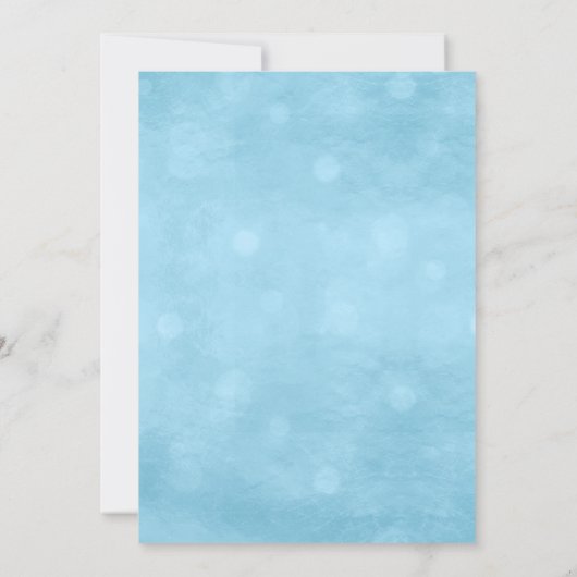 Wir sind über der Mond Boys Babydusche Einladung (Rückseite)