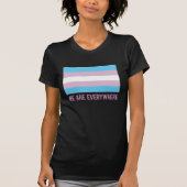 Wir sind überall Shirt (Transgender) (Vorderseite)