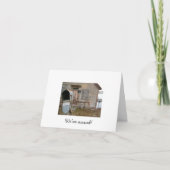 Wir sind umgezogen! ankündigung (Vorderseite)