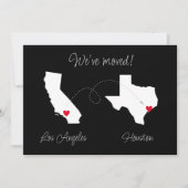 Wir sind umgezogen! Ankündigung des Staat zum Staa (Vorderseite)