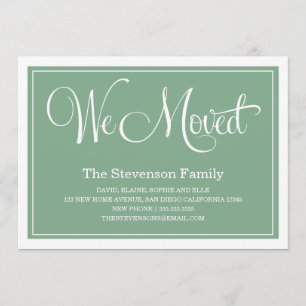 WIR SIND UMGEZOGEN ANKÜNDIGUNGEN DER NEUEN ANSCH