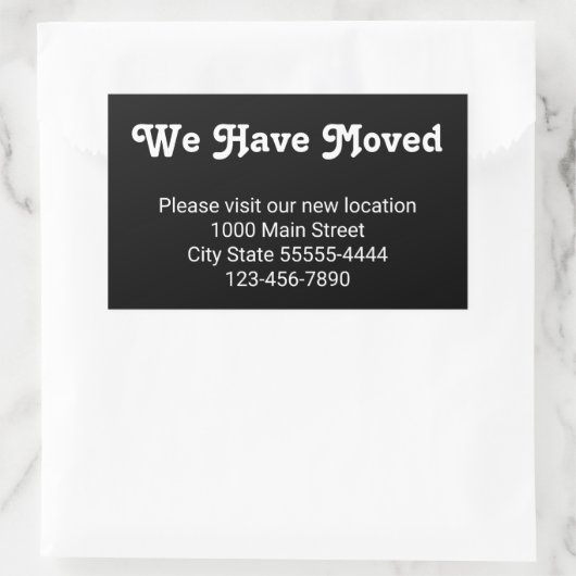 Wir sind umgezogen. Besuchen Sie bitte unseren neu Rechteckiger Aufkleber (Tasche)