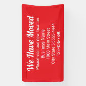 Wir sind umgezogen Bitte besuchen Sie unseren neue Banner (Vertikal)