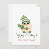 Wir sind umgezogen, haben Pinienbäume gemacht Ankündigungspostkarte (Vorne/Hinten)