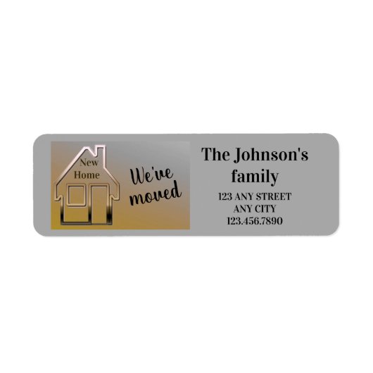 Wir sind umgezogen, neue Zuhause, (Vorne)