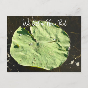 Wir sind umgezogen   Neues Zuhause   Neue Adresse Postkarte