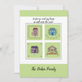 Wir sind umgezogen - Vertrauen basiert wie ich und Einladung (Vorderseite)