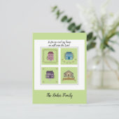 Wir sind umgezogen - Vertrauen basiert wie ich und Postkarte (Stehend Vorderseite)