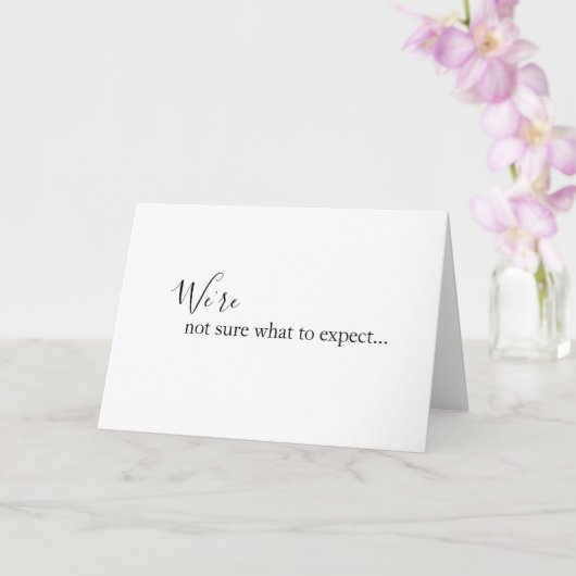 Wir sind uns nicht sicher, was wir mit einer Ankün Karte (Orchidee)