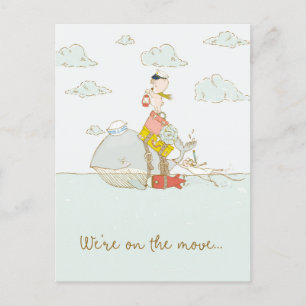 Wir sind unterwegs auf der Postkarte