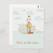 Wir sind unterwegs auf der Postkarte (Vorne/Hinten)