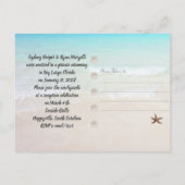 Wir sind verheiratete Foto-Eheschließungen Postkarte (Rückseite)