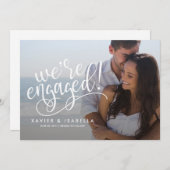 Wir sind Verlobt! | Ankündigung der Verlobung von (Vorne/Hinten)