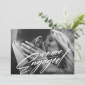 Wir sind Verlobt | Ankündigung der Verlobung von F (Stehend Vorderseite)