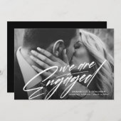 Wir sind Verlobt | Ankündigung der Verlobung von F (Vorne/Hinten)