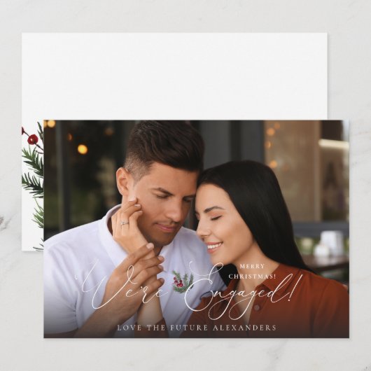 Wir sind Verlobt Foto Ele Holly Berry Holiday (Vorne/Hinten)