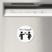 Wir sind Verlobt Magnet (In Situ (Geschirrspüler))