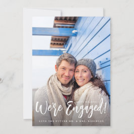 Wir sind Verlobt Minimalistisch V Foto 2