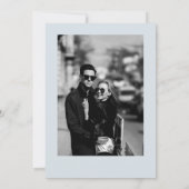 Wir sind Verlobt mit Paaren, die sich für das Foto Einladung (Rückseite)