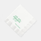 Wir sind Verlobt Serviette (Ecke)