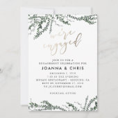 Wir sind Verlobte Einladung (Vorderseite)