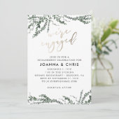 Wir sind Verlobte Einladung (Stehend Vorderseite)