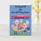 Wir sind vielleicht alt, aber wir sind immer noch karte (Gelbe Blume)