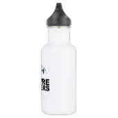 Wir sind Wanderer 18oz Stainless White Water Flasc Trinkflasche (Rechts)