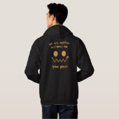 Wir sind weder Maschinen noch Spielelemente Hoodie (Schwarz voll)
