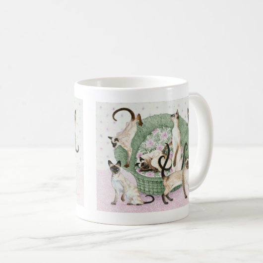 Wir sind wenn Sie bitte siamesisch Kaffeetasse (VorderseiteRechts)