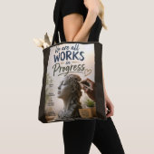 Wir sind Werke in Arbeit Tasche (Von Nahem)