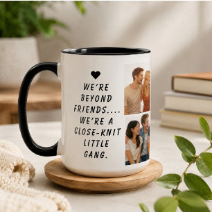 Wir sind wie eine wirklich kleine Gang   Lustige F Tasse