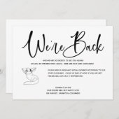 Wir sind wieder eingeladen (Vorne/Hinten)