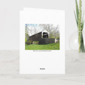 'Wir sind wirklich. dankbar. ~ 20 Dankeskarte (Rückseite)