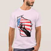 Wir sind Wisconsin T-Shirt (Vorderseite)