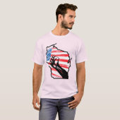 Wir sind Wisconsin T-Shirt (Vorne ganz)