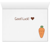 Wir sind Wurzeln für Sie positive Gemüse Pun (Innenansicht Horizontal (Unten))