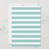 Wir sind zu den Strandstühlen der Küste gegangen Ankündigung (Rückseite)