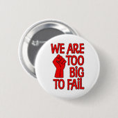 Wir sind zu groß zu versagen button (Vorne & Hinten)
