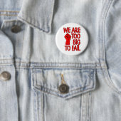 Wir sind zu groß zu versagen button (Beispiel)