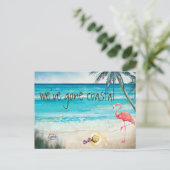 Wir sind zum Strand der Ankündigung über den Küste (Stehend Vorderseite)