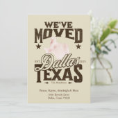 Wir sind zur Ankündigung von Dallas Texas übergega (Stehend Vorderseite)