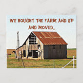 Wir sind zur Ankündigung zur Farm Funny Moving übe (Vorderseite)