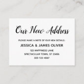 Wir sind zur Beach Foto Insert Card übergegangen (Rückseite)