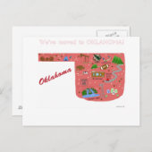 Wir sind zur Postkarte von Oklahoma übergegangen (Vorne/Hinten)