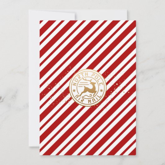 Wir sind zurück Elf Letter Einladung (Rückseite)